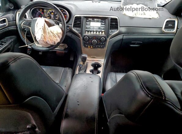 1C4RJFBG1HC890097 2017 JEEP GRAND Черный Вид панели приборов