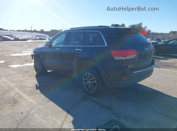 1C4RJFBG2HC628203 2017 JEEP GRAND CHEROKEE Black Tył lewy