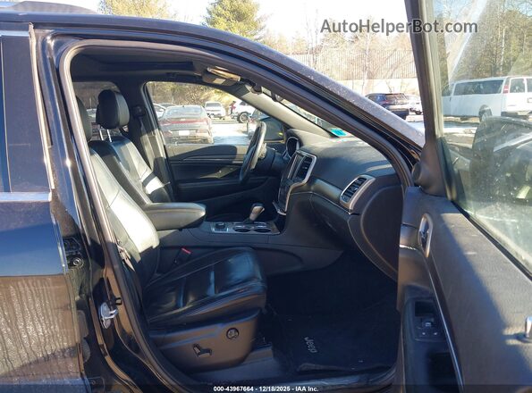 1C4RJFBG2HC628203 2017 JEEP GRAND CHEROKEE Black Widok wnętrza z przodu