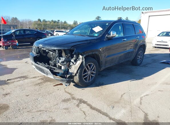 1C4RJFBG2HC628203 2017 JEEP GRAND CHEROKEE Black Przód lewy