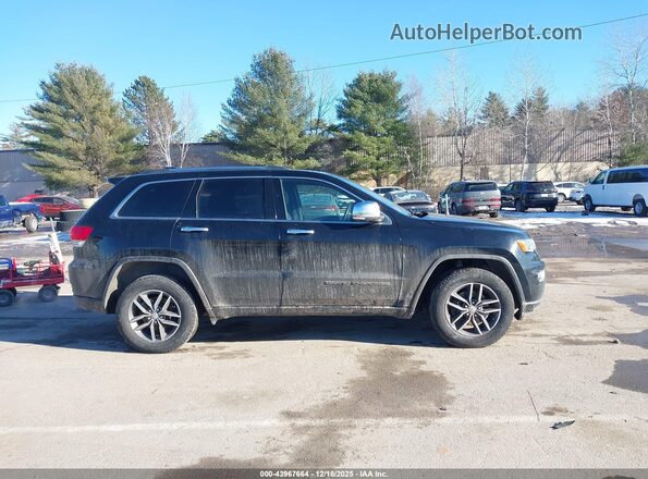 1C4RJFBG2HC628203 2017 JEEP GRAND CHEROKEE Black Widok wnętrza z tyłu