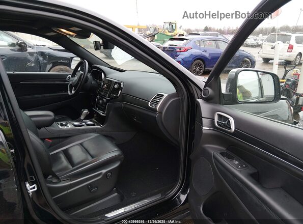 1C4RJFBG2MC510873 2021 JEEP GRAND CHEROKEE Black Front interior view