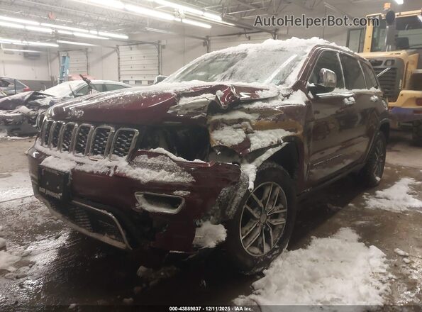 1C4RJFBG3HC920202 2017 JEEP GRAND CHEROKEE Red Դիմացի տեսք
