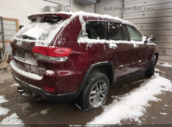 1C4RJFBG3HC920202 2017 JEEP GRAND CHEROKEE Red Հետևի աջ