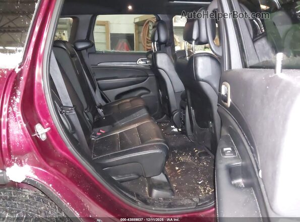 1C4RJFBG3HC920202 2017 JEEP GRAND CHEROKEE Red VIN կոդի պիտակի տեսք
