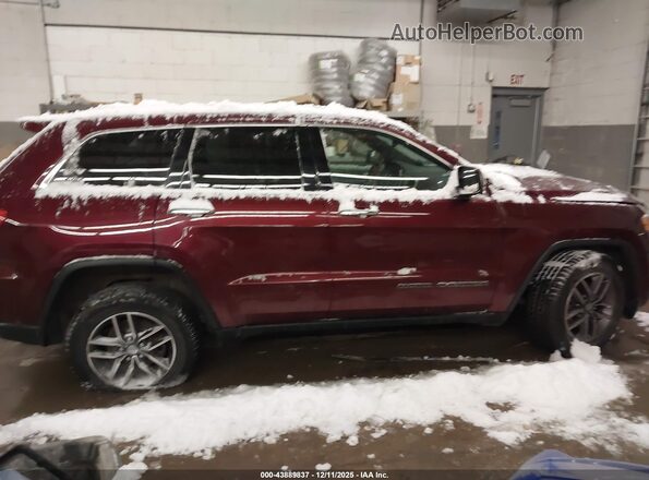 1C4RJFBG3HC920202 2017 JEEP GRAND CHEROKEE Red Սալոնի հետևի տեսք