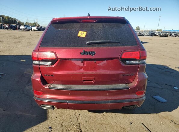 1C4RJFBG5MC728435 2021 JEEP GRAND Красный Вид сзади