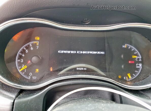 1C4RJFBG9MC587207 2021 JEEP GRAND Black Vista del cuadro de instrumentos