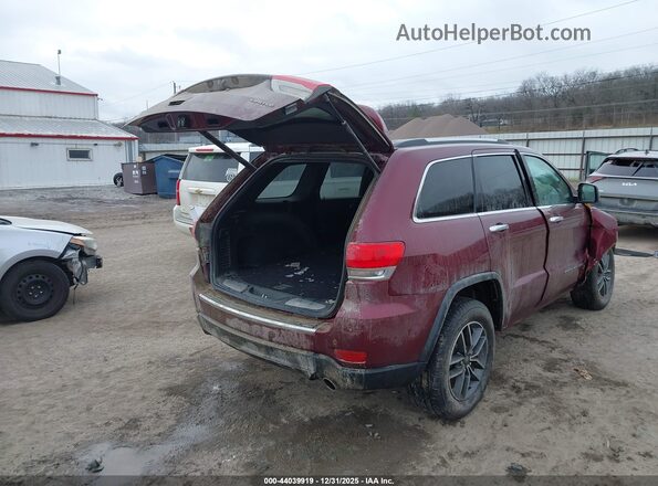 1C4RJFBGXJC295447 2018 JEEP GRAND CHEROKEE Red Задня права чверть
