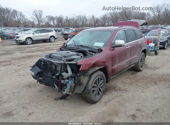 1C4RJFBGXJC295447 2018 JEEP GRAND CHEROKEE Red Передня ліва чверть