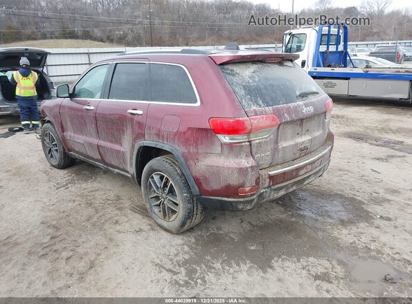 1C4RJFBGXJC295447 2018 JEEP GRAND CHEROKEE Red Задня ліва чверть