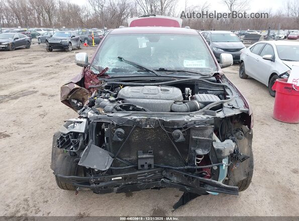 1C4RJFBGXJC295447 2018 JEEP GRAND CHEROKEE Red Вид задньої частини салону