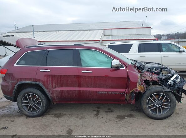 1C4RJFBGXJC295447 2018 JEEP GRAND CHEROKEE Red Панорамний вид салону 360°