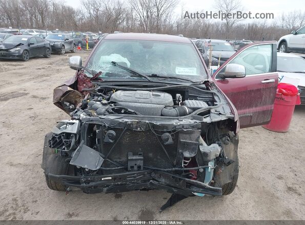 1C4RJFBGXJC295447 2018 JEEP GRAND CHEROKEE Red Вид ззаду