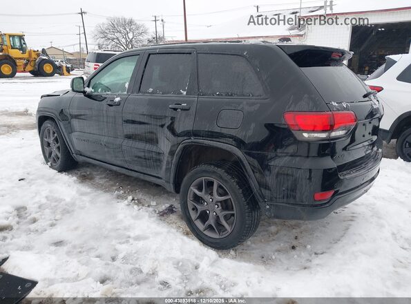 1C4RJFBGXMC622966 2021 JEEP GRAND CHEROKEE Black Trasero izquierdo