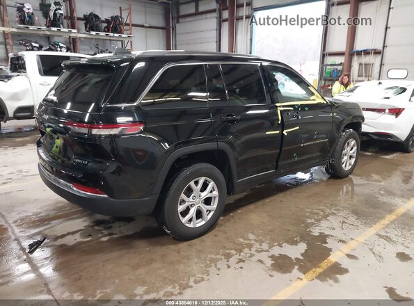 1C4RJHBG1N8558235 2022 JEEP GRAND CHEROKEE Black Задня права чверть