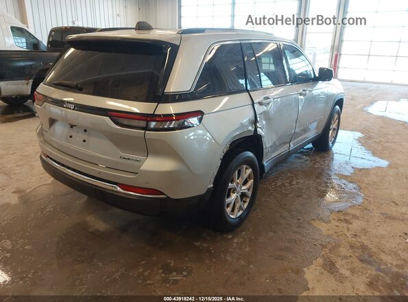 1C4RJHBG1N8577111 2022 JEEP GRAND CHEROKEE Silver Rear right