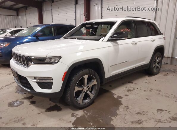 1C4RJHBG2RC103462 2024 JEEP GRAND CHEROKEE White წინა მარცხენა ხედი სამი მეოთხედიდან
