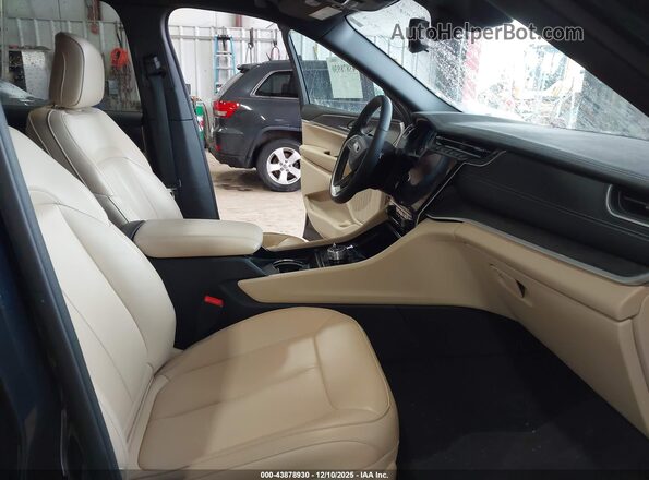 1C4RJHBG4R8576461 2024 JEEP GRAND CHEROKEE Blue Widok wnętrza z przodu