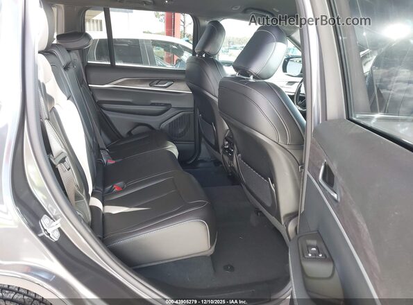 1C4RJHBG8SC371857 2025 JEEP GRAND CHEROKEE Black Vista de la etiqueta del VIN