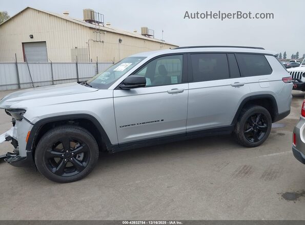 1C4RJKAG5P8895010 2023 JEEP GRAND CHEROKEE L Серебряный Панорамный вид салона 360°