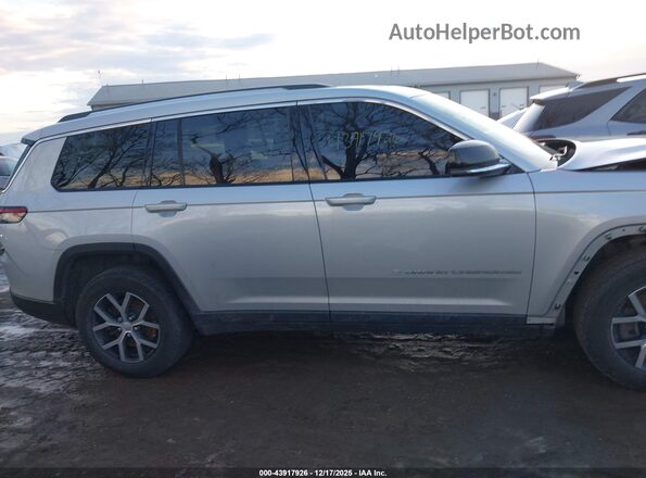 1C4RJKBG0P8824926 2023 JEEP GRAND CHEROKEE L Silver უკანა სალონის ხედი
