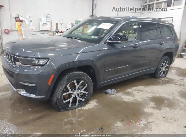 1C4RJKBG2P8865008 2023 JEEP GRAND CHEROKEE L Gray Przód lewy