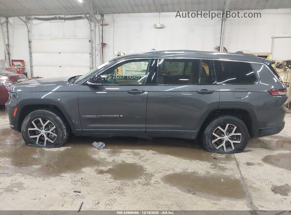 1C4RJKBG2P8865008 2023 JEEP GRAND CHEROKEE L Gray Widok wnętrza 360 stopni