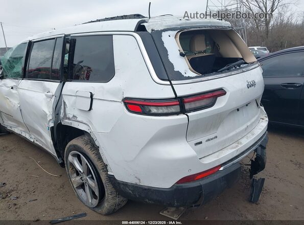 1C4RJKBG4N8506725 2022 JEEP GRAND CHEROKEE L White Rear left