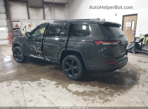 1C4RJKBG5N8547817 2022 JEEP GRAND CHEROKEE L Черный Задняя левая четверть
