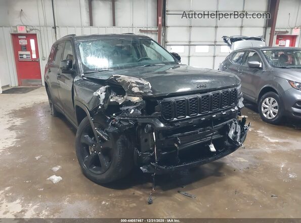 1C4RJKBG5N8547817 2022 JEEP GRAND CHEROKEE L Черный Вид спереди