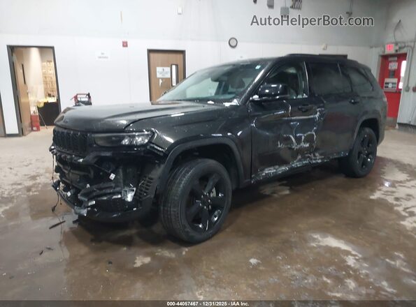 1C4RJKBG5N8547817 2022 JEEP GRAND CHEROKEE L Черный Передняя левая четверть