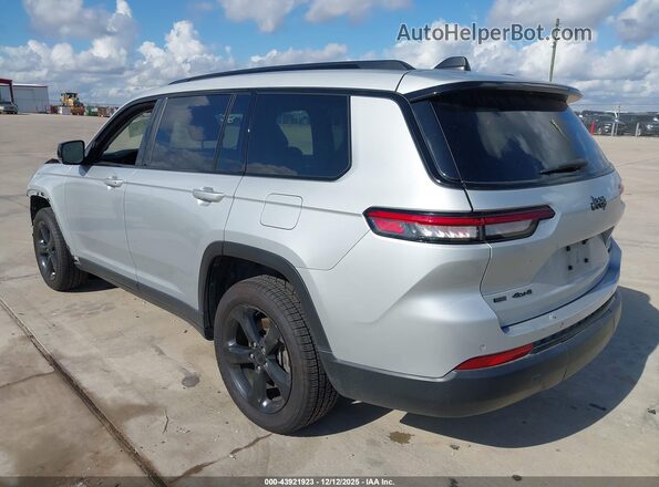 1C4RJKBG5N8565492 2022 JEEP GRAND CHEROKEE L Silver Trasero izquierdo