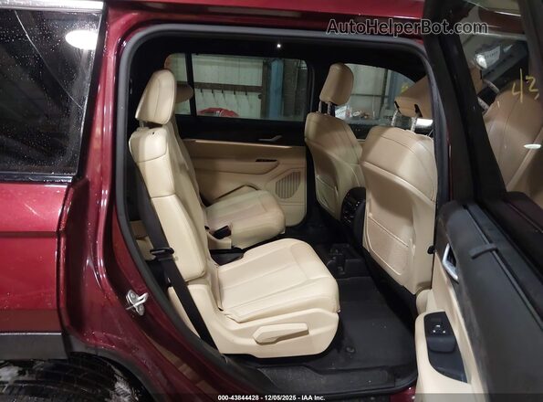 1C4RJKBG5P8854150 2023 JEEP GRAND CHEROKEE L Burgundy VIN კოდის სტიკერის ხედი