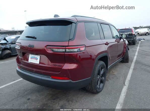 1C4RJKBG5R8577860 2024 JEEP GRAND CHEROKEE L Burgundy Rear right