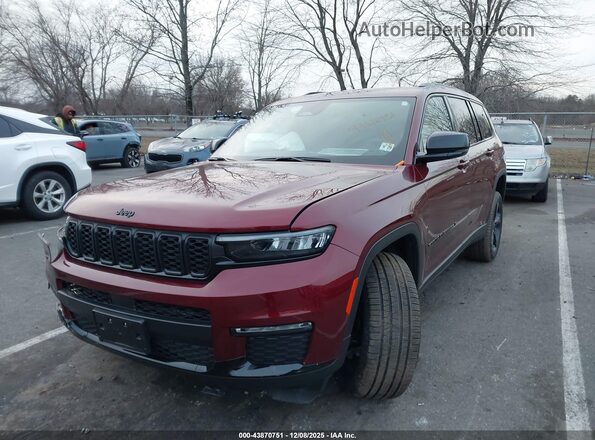 1C4RJKBG5R8577860 2024 JEEP GRAND CHEROKEE L Burgundy Front left