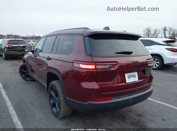 1C4RJKBG5R8577860 2024 JEEP GRAND CHEROKEE L Burgundy Rear left