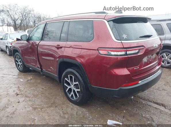 1C4RJKBG6P8863245 2023 JEEP GRAND CHEROKEE L Red Հետևի ձախ