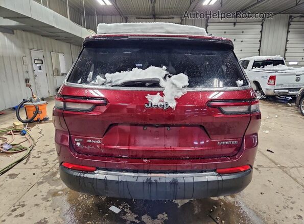 1C4RJKBG7M8182457 2021 JEEP GRAND Red Հետևի տեսք
