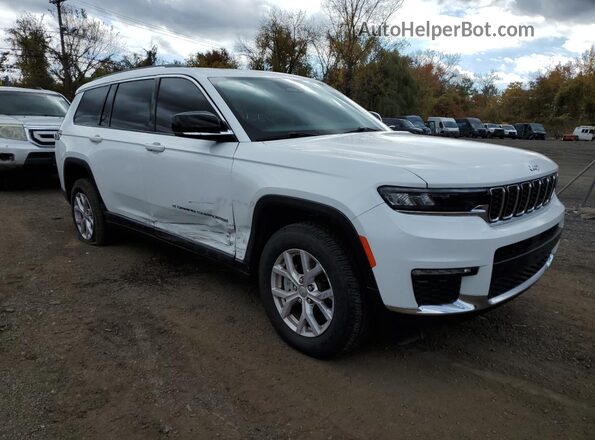 1C4RJKBG8N8514083 2022 JEEP GRAND Белый Передняя правая четверть
