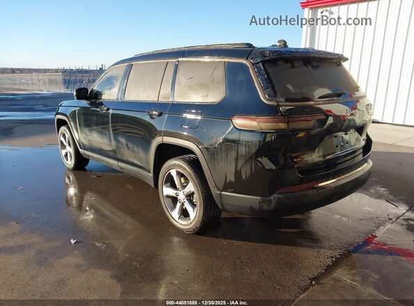1C4RJKBG9N8555922 2022 JEEP GRAND CHEROKEE L Black Trasero izquierdo