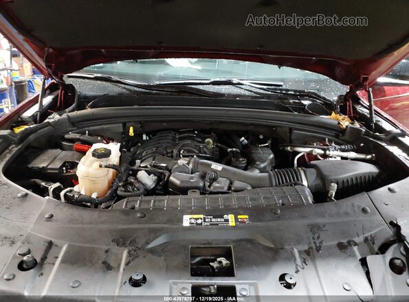 1C4RJKBG9P8790324 2023 JEEP GRAND CHEROKEE L Темно-бордовый Вид сзади