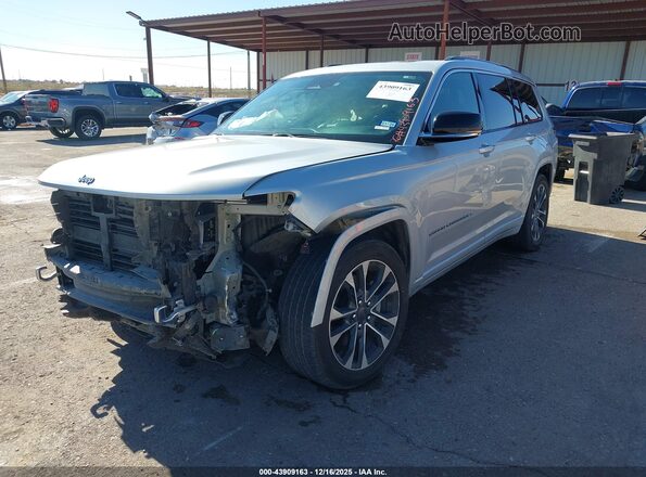 1C4RJKDT8P8107510 2023 JEEP GRAND CHEROKEE L Silver Przód lewy