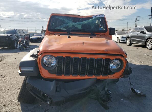 1C4RJXN60SW595359 2025 JEEP WRANGLER Orange Front view