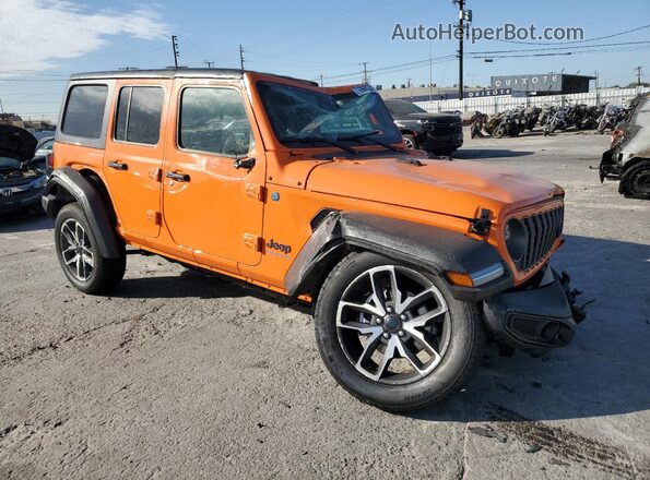 1C4RJXN60SW595359 2025 JEEP WRANGLER Orange Front right