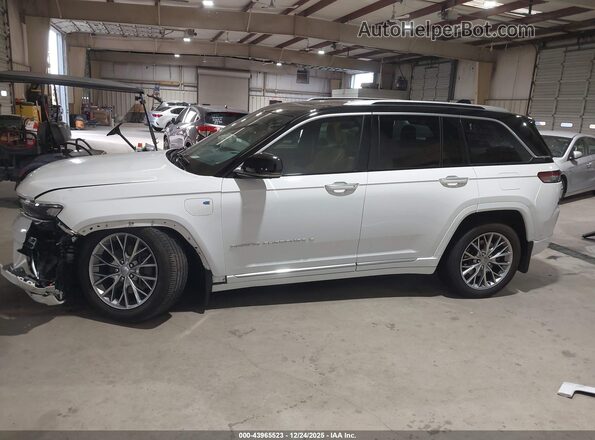 1C4RJYE67N8724924 2022 JEEP GRAND CHEROKEE 4XE White 