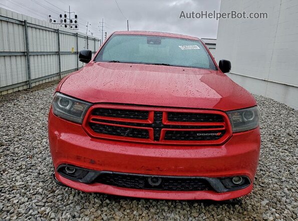 1C4SDHCT5GC502304 2016 DODGE DURANGO Красный Вид спереди