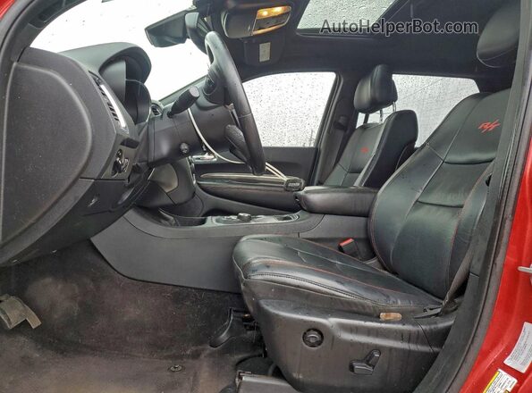 1C4SDHCT5GC502304 2016 DODGE DURANGO Красный Вид салона спереди