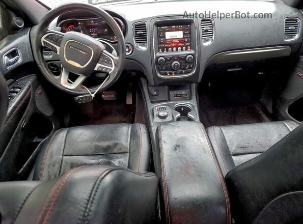 1C4SDHCT5GC502304 2016 DODGE DURANGO Красный Вид панели приборов