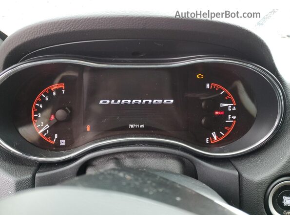 1C4SDHCT5GC502304 2016 DODGE DURANGO Красный 
